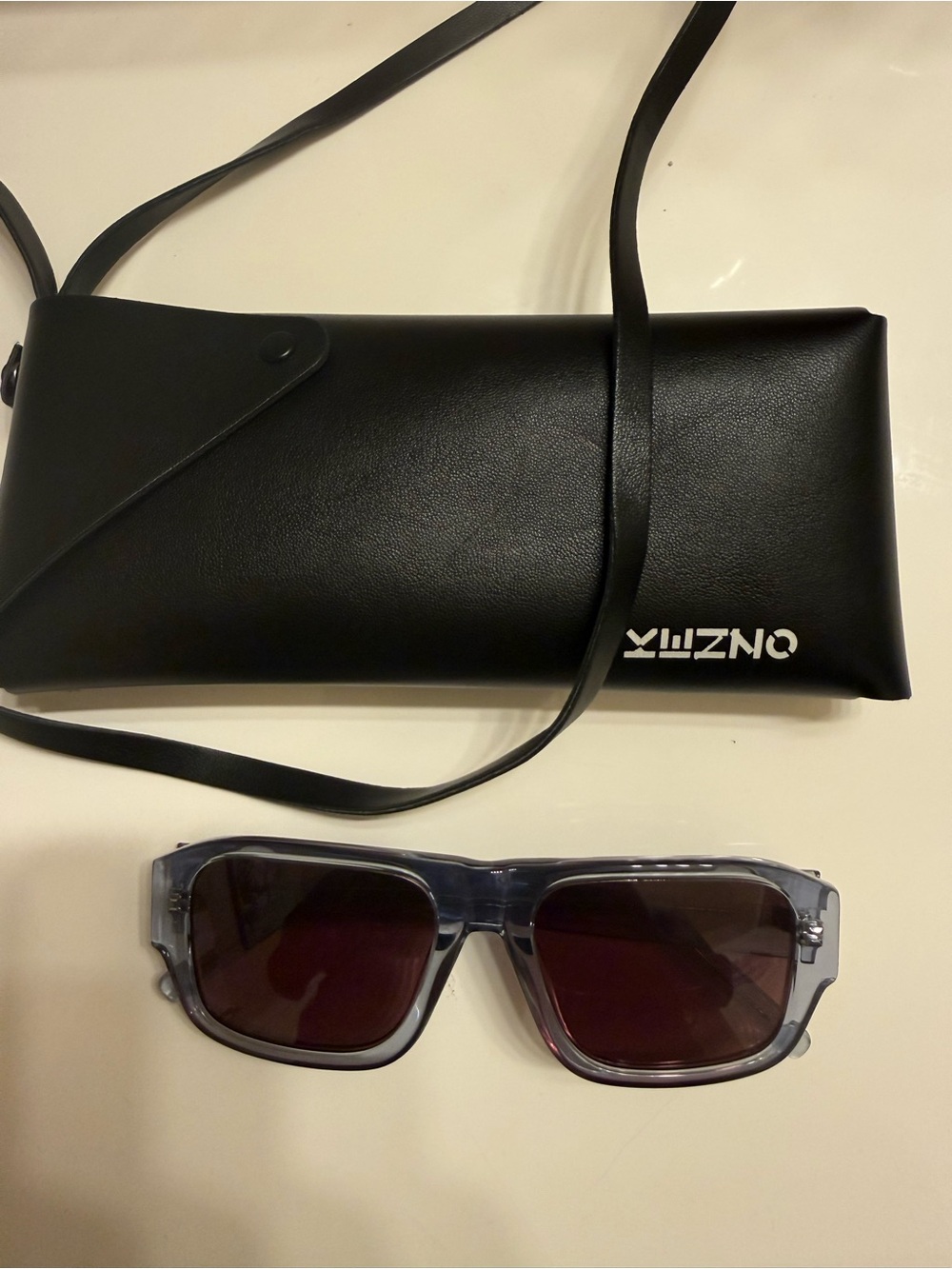 Kenzo Sunglasses in blue with brown lenses